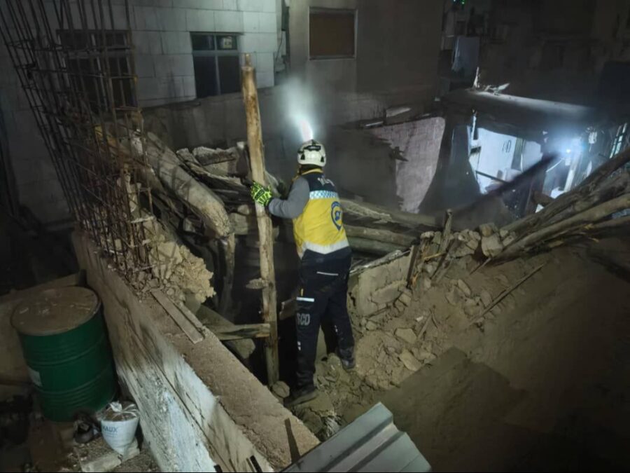 دمشق.. انهيار سقف منزل في منطقة باب الجابية دون تسجيل إصابات