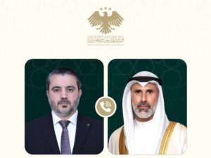 الشيباني يهنئ نظيره الكويتي بمنصبه الجديد ويبحثان تعزيز التعاون بين البلدين
