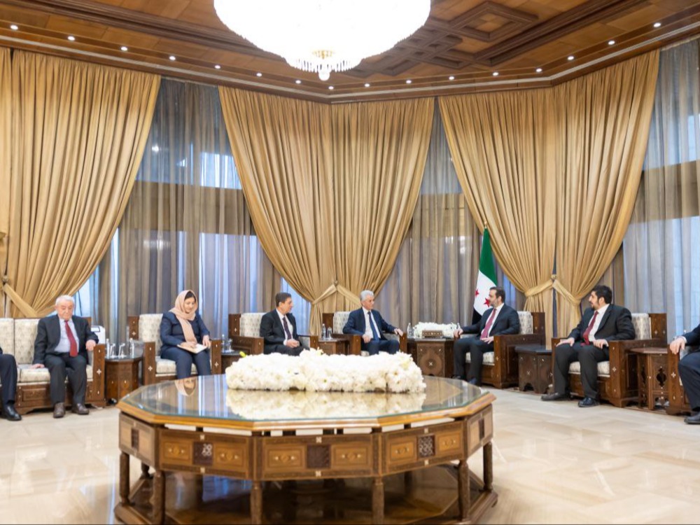 الشيباني يشيد بحقوق المواطنين الأكراد خلال لقائه وفد المجلس الوطني الكردي 