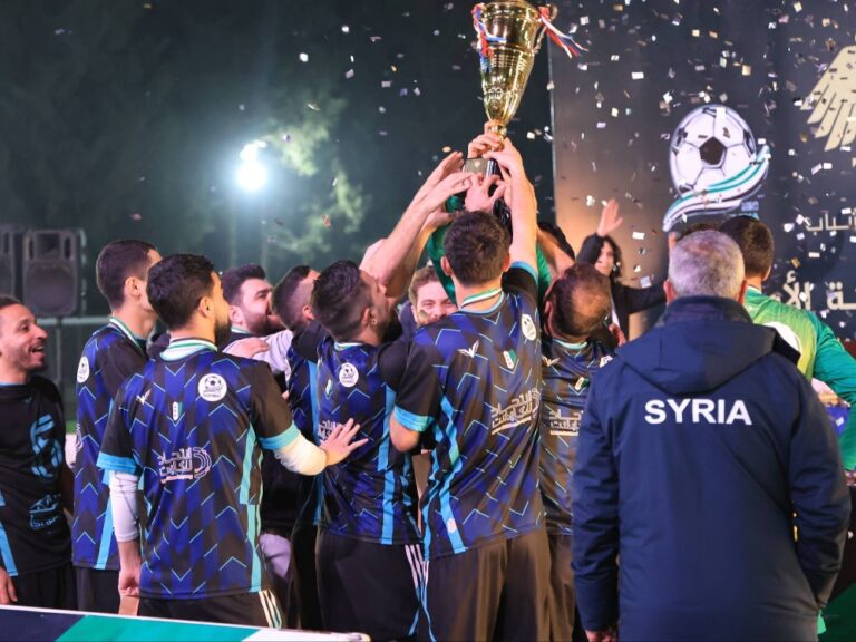 منتخب حلب بطلاً لبطولة سوريا الأولى لكرة القدم المصغرة