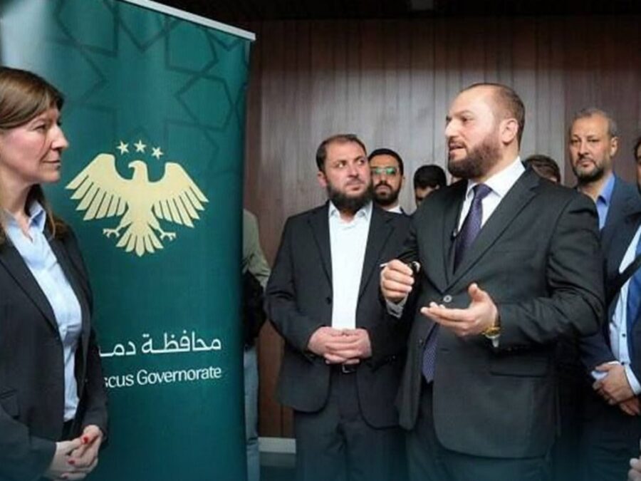 دمشق - وضع حجر الأساس لإطلاق وحدات توثيق الملكية للمواطنين بحيّي جوبر والقابون