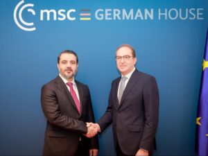 وزير الخارجية يبحث مع وزير الداخلية الألماني ملفات الأمن والتنسيق المشترك