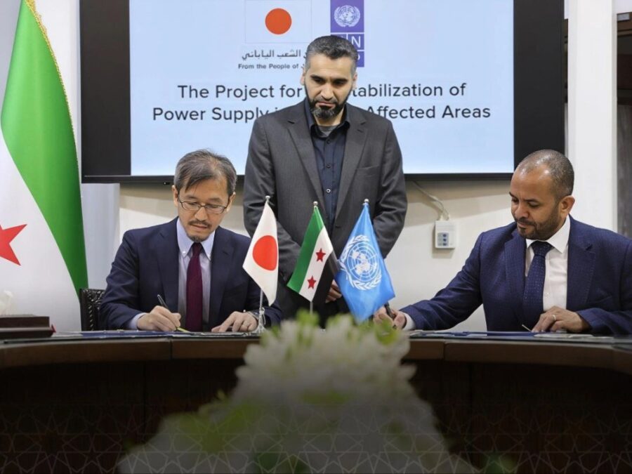 الأمم المتحدة توقع اتفاقية بقيمة 12.4 مليون دولار لتحسين واقع الكهرباء بسوريا