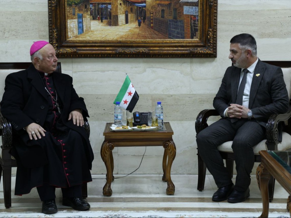 الأمانة العامة لرئاسة الجمهورية تستقبل وفداً من ممثلي الطائفة المسيحية اللاتينية