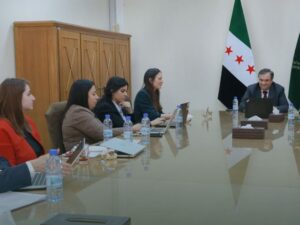 مصرف سورية المركزي يبحث مع وفد فرنسي مشاريع للتعاون المالي والمصرفي