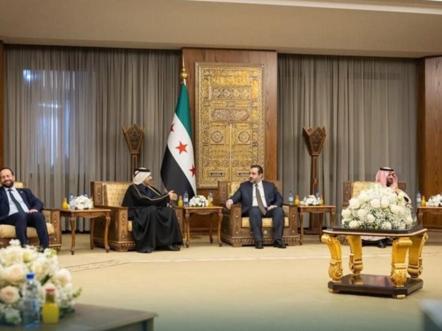 بحضور وزيري الثقافة والإعلام.. الشيباني يلتقي وزير الثقافة السعودي في دمشق