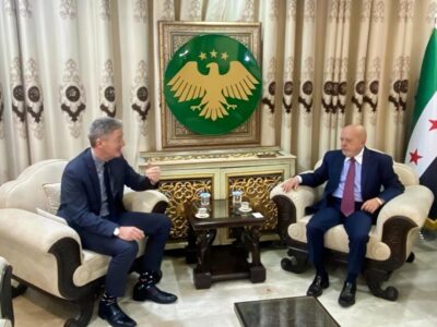 وزير الاقتصاد يبحث مع بعثة الاتحاد الأوروبي دعم التعافي الاقتصادي بسوريا