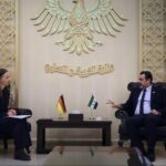 وزير التربية يبحث مع القائم بالأعمال الألماني تعزيز التعاون التربوي والمهني