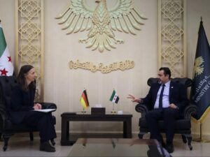 وزير التربية يبحث مع القائم بالأعمال الألماني تعزيز التعاون التربوي والمهني