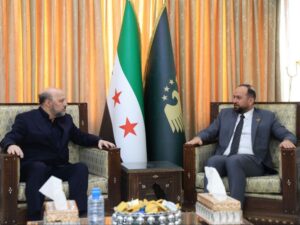 وزير الإعلام يلتقي نظيره اللبناني السابق في دمشق لبحث القضايا المشتركة