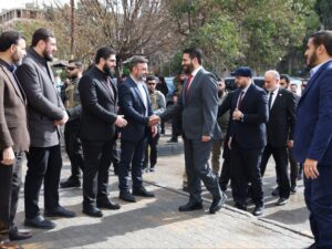 وزير الداخلية يفتتح دائرة للأمن الداخلي ويزور مركز الهجرة في حمص