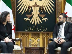 وزير العدل يبحث مع بعثة الاتحاد الأوروبي سبل تعزيز التعاون