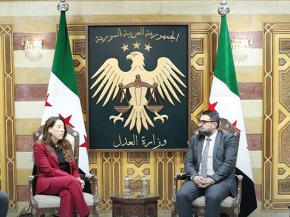 وزارة العدل تبحث مع الأمم المتحدة شطب سوريا من اللائحة السوداء