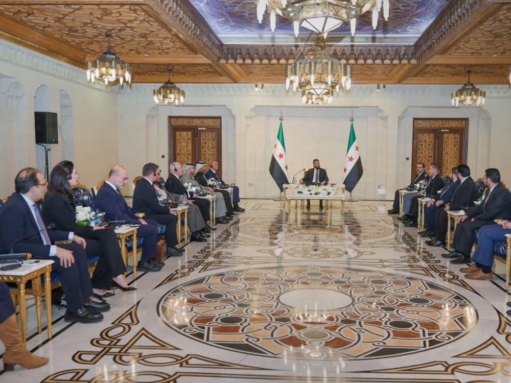 الرئيس الشرع يبارك توقيع مذكرة تفاهم للحقل البحري الأول في سوريا