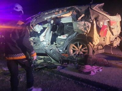 وفاة رجل وإصابة ثلاثة آخرين بحادث سير على طريق دير الزور – تدمر