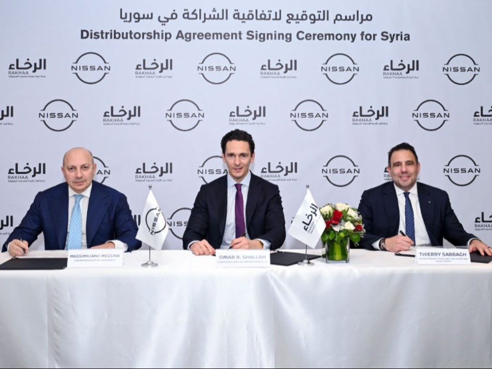 نيسان تعود إلى سوريا وإنفينيتي تدخل السوق بالشراكة مع الرخاء