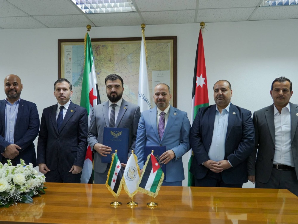 سوريا والأردن توقعان مذكرة تفاهم لتطوير التدريب في قطاع الطيران المدني
