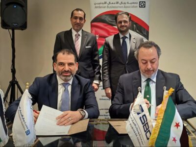 اتفاقية سورية - أردنية لإعادة تفعيل التعاون بين جمعيتي رجال الأعمال في دمشق