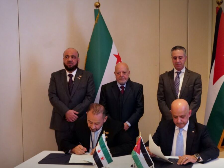 توقيع اتفاقية توءمة وتعاون بين غرفتي تجارة دمشق وعمان في الأردن
