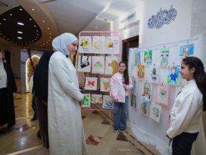 عقيلة السيد الرئيس تزور ميتم الجمعية الخيرية الإسلامية في حمص