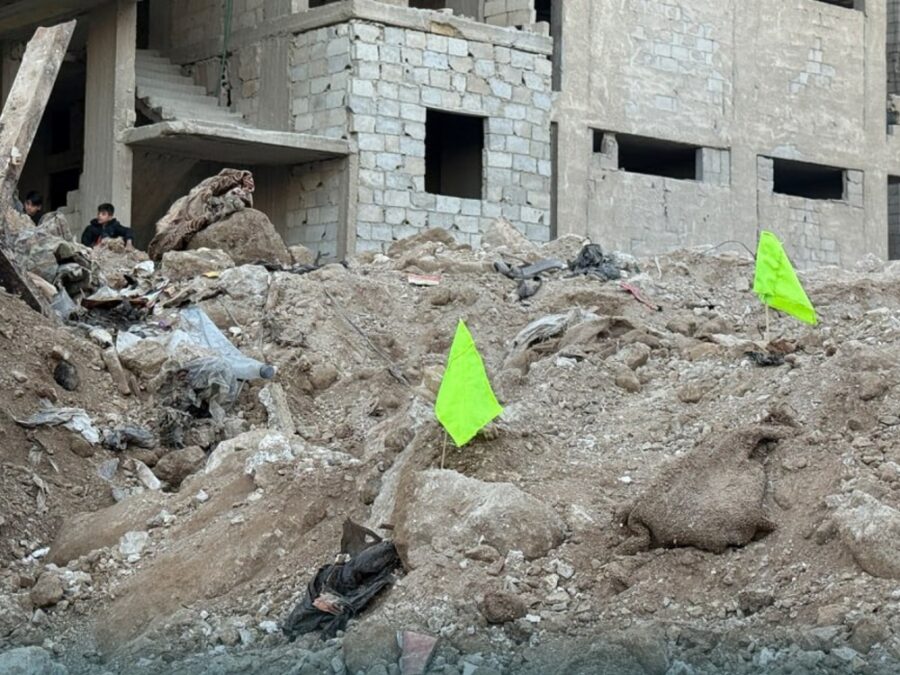 دمشق.. العثور على مقبرة جماعية في حي التضامن