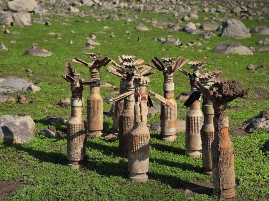 قوات “الأندوف” تفجر مخلفات حرب في سد الرقاد بريف القنيطرة الجنوبي