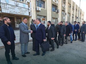 وفد حكومي يعقد اجتماعاً في مديرية حقول الحسكة لمتابعة تنفيذ بنود الاتفاق