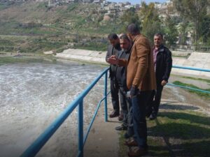 محافظة حماة تجري جولة تفقدية على سد الرستن وشبكة ري حماة استعداداً لموسم الري