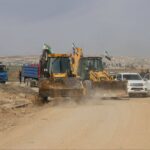 وزارة الطوارئ تطلق حملة لفتح الطرقات وإزالة السواتر الترابية بناحية الشيوخ