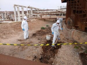 هيئة الطاقة الذرية: تقييم إشعاعي في حقل العذبة بدير الزور