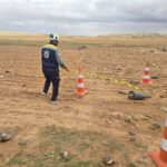 الدفاع المدني يستجيب لبلاغ عن سقوط مخلفات حرب بريف درعا