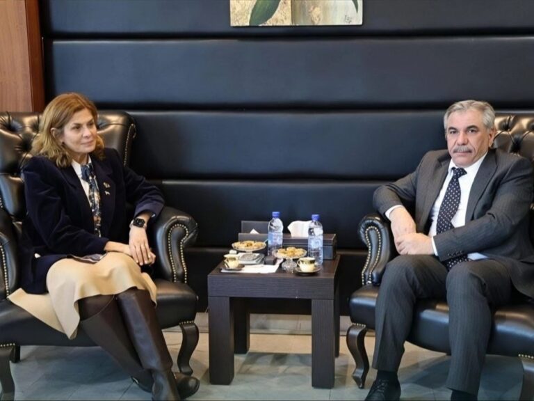 وزيرة الشؤون الاجتماعية تبحث مع محافظ الحسكة ملف دمج العاملين والتنسيق المؤسسي