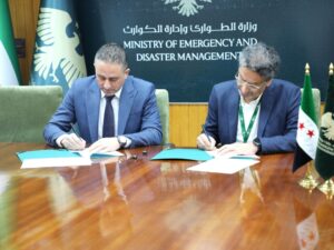 وزارة الطورارئ إدارة الكوارث توقع مذكرة تفاهم مع منظمة GOAL