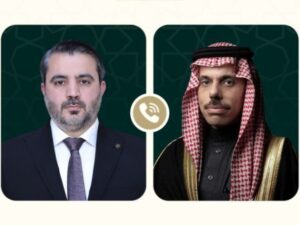 الشيباني يبحث هاتفياً مع نظيره السعودي تعزيز مستوى التنسيق بين البلدين
