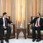 وزير الإعلام يبحث مع سفير الصين توسيع التعاون الإعلامي