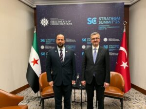 وزير الإعلام يناقش مع دائرة الاتصال التركية أوضاع الصحفيين السوريين في تركيا