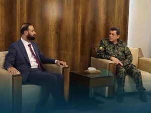 المبعوث الرئاسي يلتقي مظلوم عبدي لمتابعة ملف الاندماج وتقييم الأعمال المنجزة