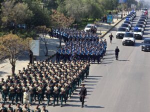 وزارة الداخلية تنظّم مسيراً رسمياً لتخريج دفعة جديدة من الضباط