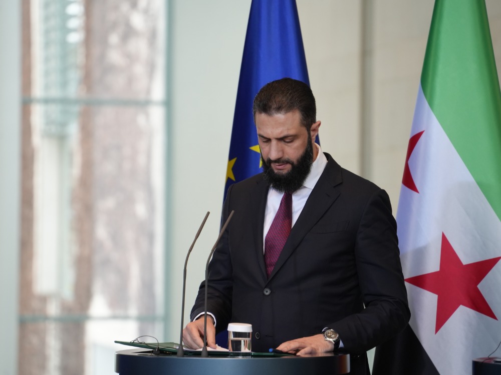 الرئيس الشرع: نعيد وضع الشراكة مع ألمانيا في إطارها الرسمي