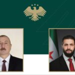 الرئيس الشرع يناقش مع نظيره الأذربيجاني التصعيد الإقليمي وسبل خفض التوتر