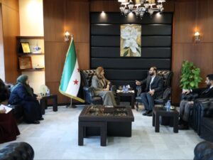 قبوات تبحث مع المبعوث الرئاسي تعزيز الخدمات في الحسكة