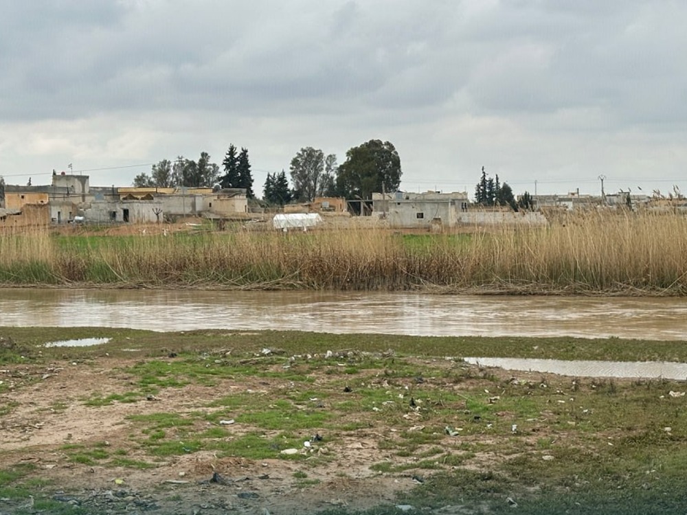 الرقة.. احتواء ارتفاع منسوب نهر البليخ والحد من أضراره على الأراضي الزراعية