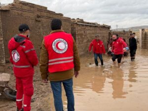الهلال الأحمر يكشف للإخبارية حجم الأضرار الناجمة عن الفيضانات في الحسكة