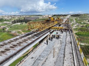 الدفاع المدني يعلن انجاز 85% من مشروع تأهيل جسر الرستن