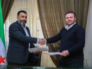 حلب.. السورية للتجارة توقّع عقد استثمار مول الأعظمية