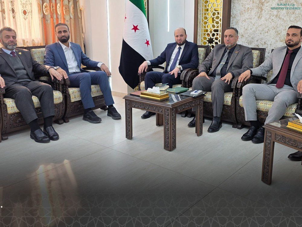 وزير الطاقة والمبعوث الرئاسي لاندماج قسد يبحثان تحسين الطاقة بالحسكة