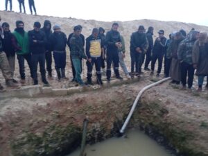 انتشال جثمان طفل سقط في حفرة لتجمع المياه بريف إدلب