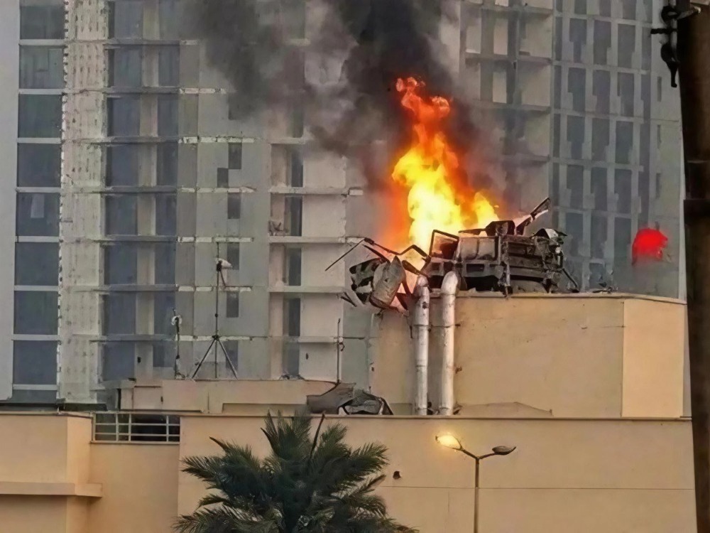 هجوم صاروخي يستهدف السفارة الأمريكية في بغداد ويدمر منظومة الدفاع الجوي