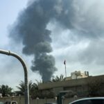 حريق في منطقة الفجيرة للصناعات البترولية في الإمارات إثر استهدافها بطائرة مسيّرة