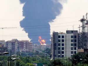 الحرس الثوري يعلن تنفيذ الموجة 55 من هجماته ضد إسرائيل والولايات المتحدة